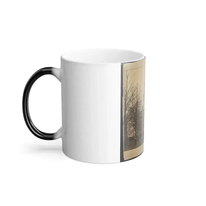 Inauguration of Abraham Lincoln at the U.S. Capitol, 1861 (U.S. Civil War) Color Changing Coffee Mug 11oz - Go Mug Yourself