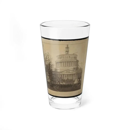 Inauguration Of Abraham Lincoln At The U.S. Capitol, 1861 (U.S. Civil War) Pint Glass 16oz 16oz - Go Mug Yourself