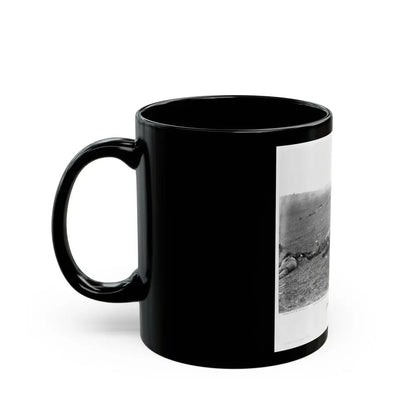 Incidents Of The War. A Harvest Of Death, Gettysburg, July, 1863 (U.S. Civil War) Black Coffee Mug - Go Mug Yourself
