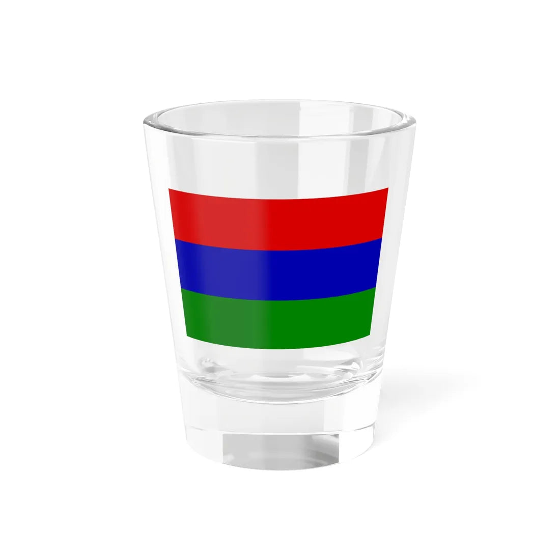 Incorrect flag of Karelia (Russia) Shot Glass 1.5oz 1.5oz - Go Mug Yourself