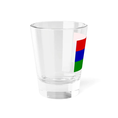Incorrect flag of Karelia (Russia) Shot Glass 1.5oz - Go Mug Yourself