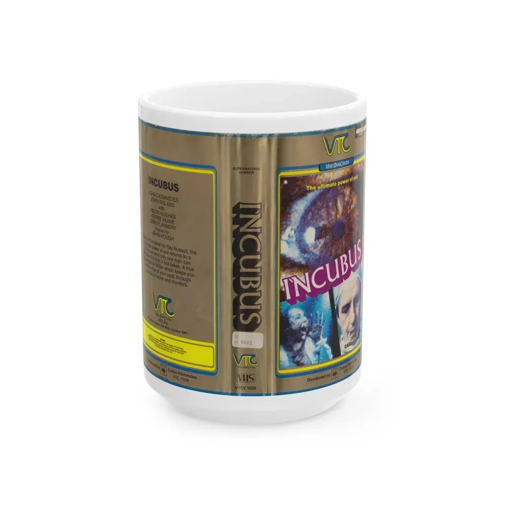 INCUBUS (VHS COVER) - White Coffee Mug 15oz - Go Mug Yourself