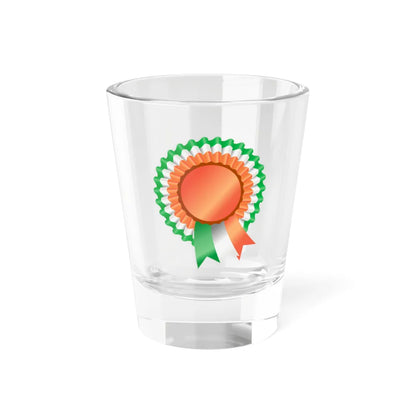 Independence Day of Côte dIvoire India and Niger ribbon (India) Shot Glass 1.5oz 1.5oz - Go Mug Yourself