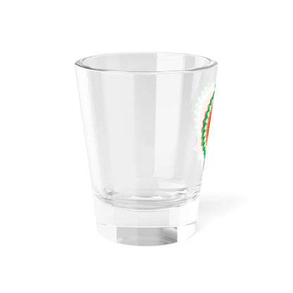 Independence Day of Côte dIvoire India and Niger ribbon (India) Shot Glass 1.5oz - Go Mug Yourself
