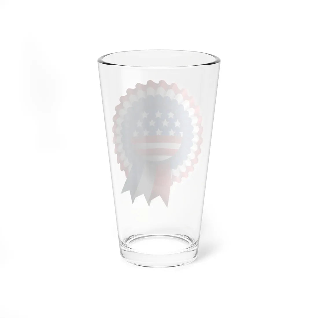 Independence Day of United States ribbon (United States) Pint Glass 16oz - Go Mug Yourself