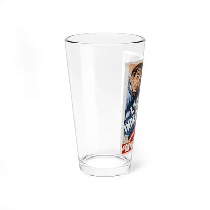 INDESTRUCTIBLE MAN (BELGIAN) 1956 Movie Poster - Pint Glass 16oz - Go Mug Yourself
