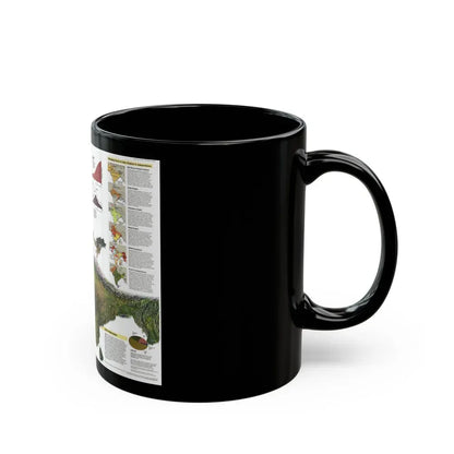 India (1997) (Map) Black Coffee Mug - Go Mug Yourself