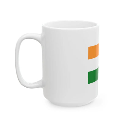 India 77321 - The Noun Project (India) White Coffee Mug - Go Mug Yourself