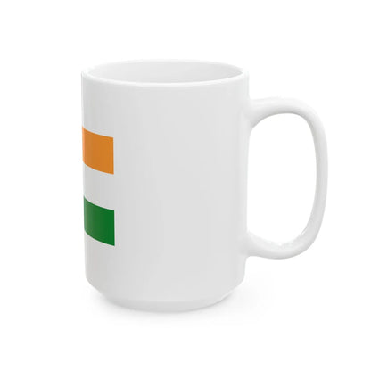 India 77321 - The Noun Project (India) White Coffee Mug - Go Mug Yourself