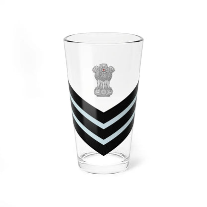India Air OR 7 old (India) (Military Rank) Pint Glass 16oz 16oz - Go Mug Yourself