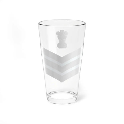 India Air OR 7 old (India) (Military Rank) Pint Glass 16oz - Go Mug Yourself