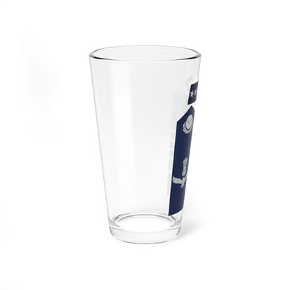 India AirForce OF 10 collected (India) (Military Rank) Pint Glass 16oz - Go Mug Yourself