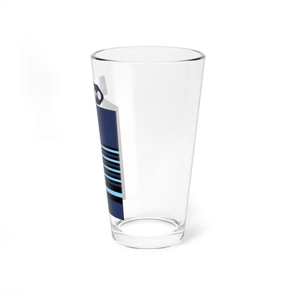 India AirForce OF 10 collected (India) (Military Rank) Pint Glass 16oz - Go Mug Yourself
