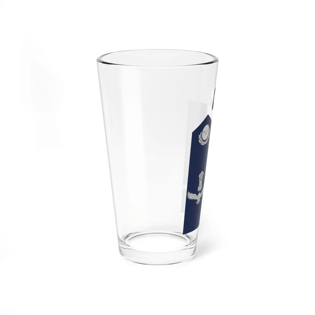 India AirForce OF 6 collected (India) (Military Rank) Pint Glass 16oz - Go Mug Yourself