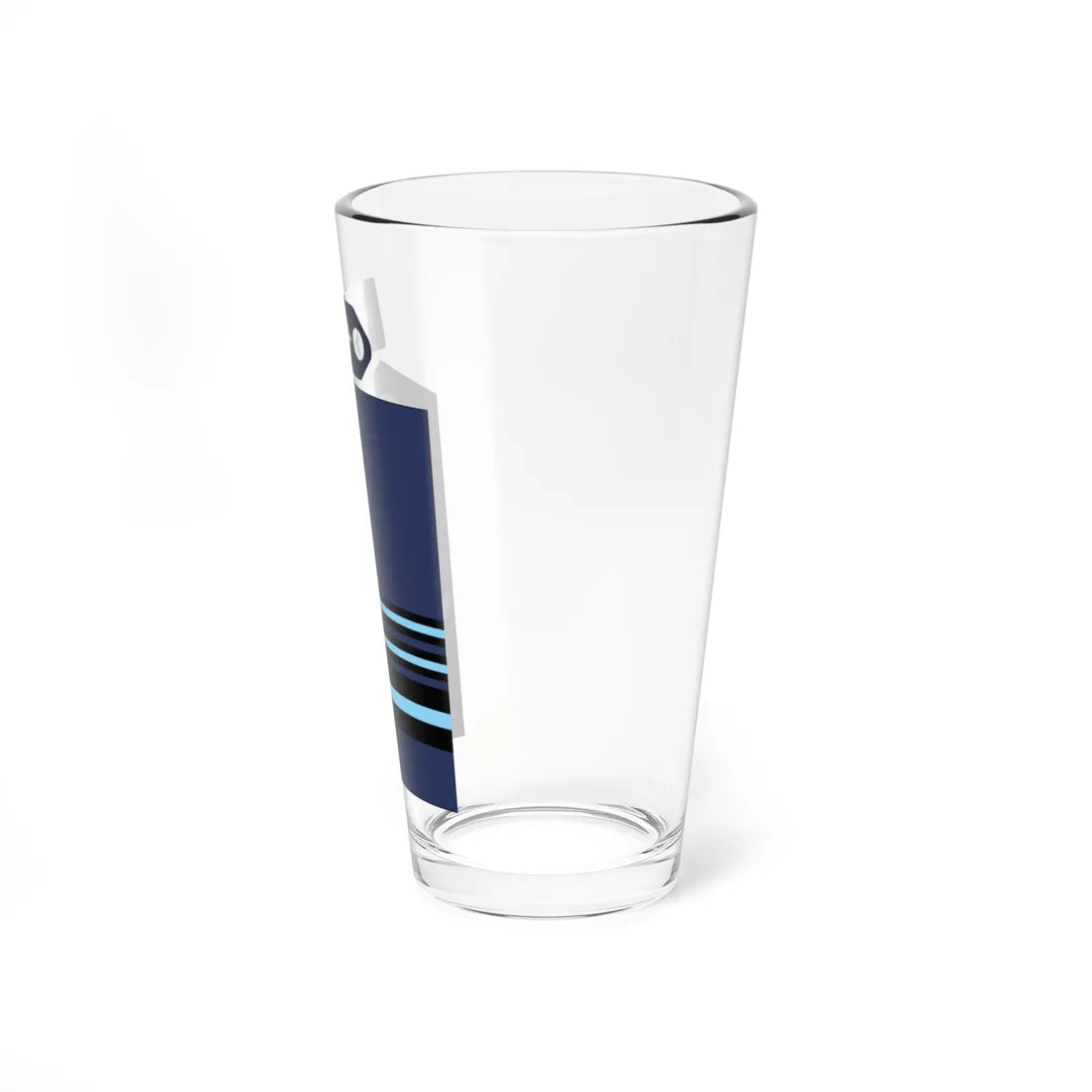 India AirForce OF 8 collected (India) (Military Rank) Pint Glass 16oz - Go Mug Yourself