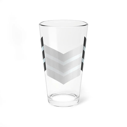 India AirForce OR 6 (India) (Military Rank) Pint Glass 16oz - Go Mug Yourself