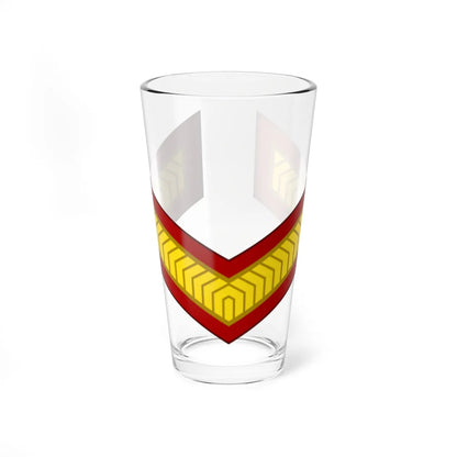 India Army OR 3 (India) (Military Rank) Pint Glass 16oz 16oz - Go Mug Yourself