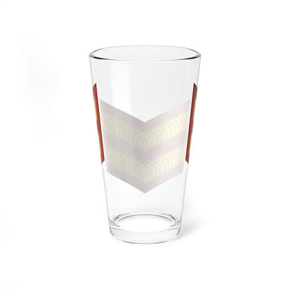 India Army OR 4 (India) (Military Rank) Pint Glass 16oz - Go Mug Yourself