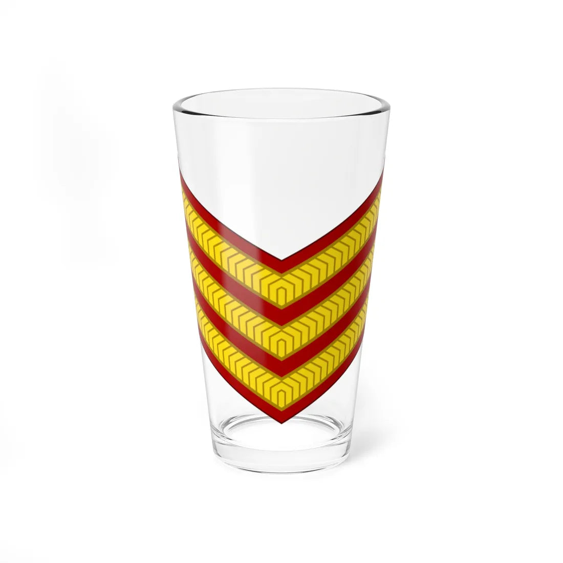 India Army OR 6 (India) (Military Rank) Pint Glass 16oz 16oz - Go Mug Yourself