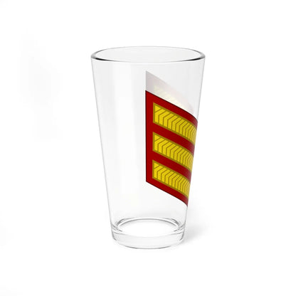 India Army OR 6 (India) (Military Rank) Pint Glass 16oz - Go Mug Yourself