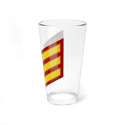 India Army OR 6 (India) (Military Rank) Pint Glass 16oz - Go Mug Yourself