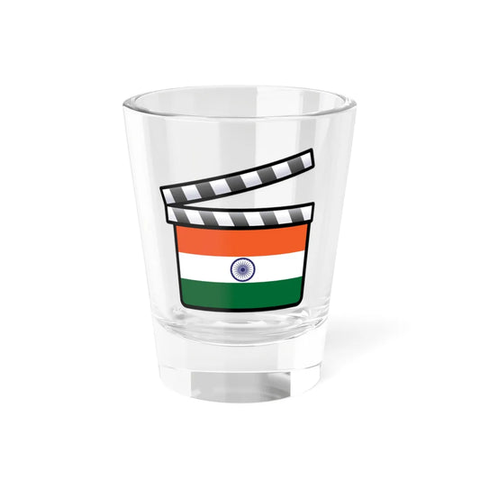 India film clapperboard variant (India) Shot Glass 1.5oz 1.5oz - Go Mug Yourself