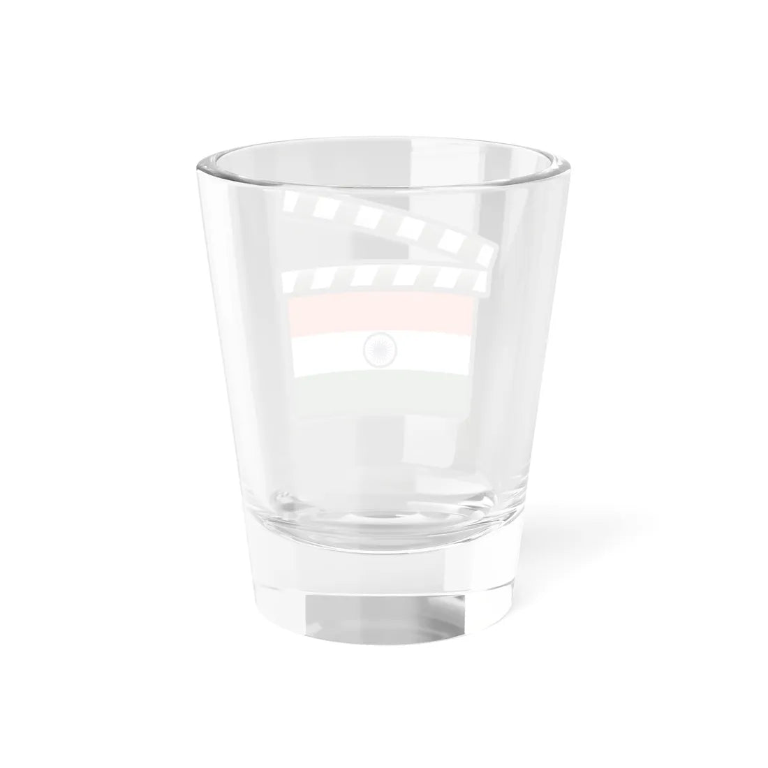 India film clapperboard variant (India) Shot Glass 1.5oz - Go Mug Yourself