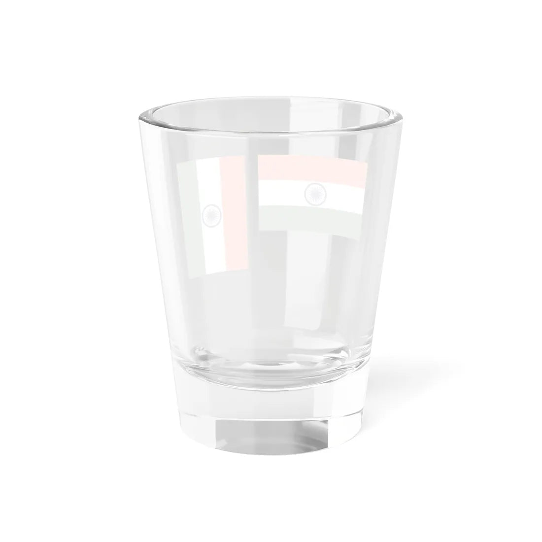 India-flag-horiz-vert (India) Shot Glass 1.5oz - Go Mug Yourself