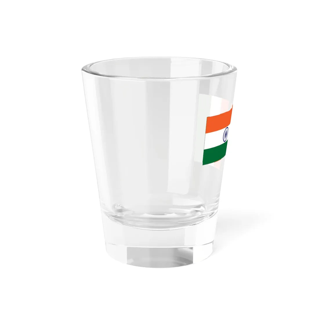 India-flag-horiz-vert (India) Shot Glass 1.5oz - Go Mug Yourself