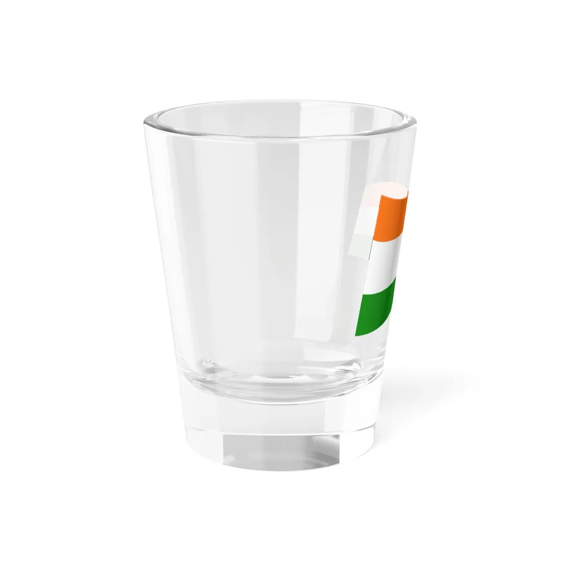 India Flag - iconic waving (India) Shot Glass 1.5oz - Go Mug Yourself