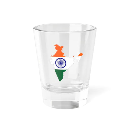 India Map And Flag Combined By Devilal (India) Shot Glass 1.5oz 1.5oz - Go Mug Yourself