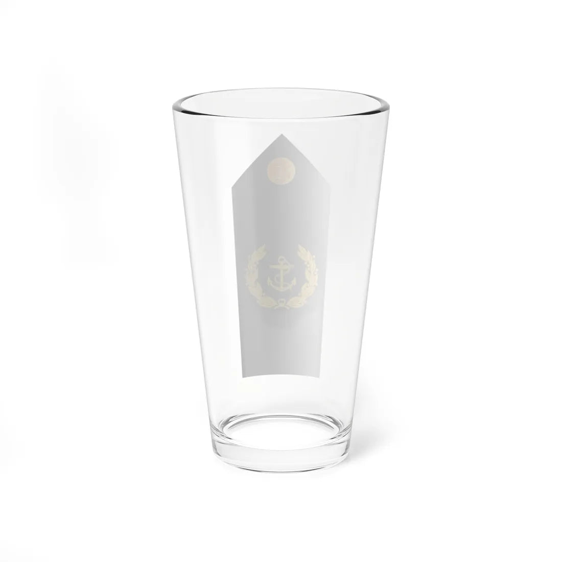 India Navy OR 7 (India) (Military Rank) Pint Glass 16oz - Go Mug Yourself