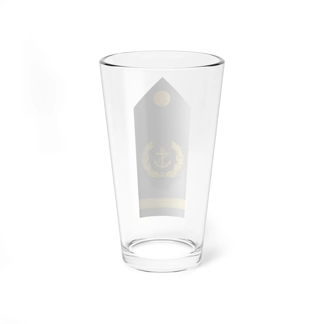 India Navy OR 8 (India) (Military Rank) Pint Glass 16oz - Go Mug Yourself