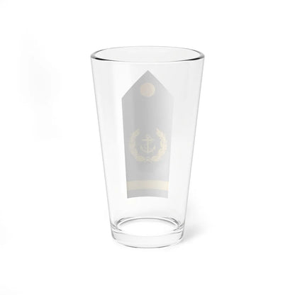 India Navy OR 8 (India) (Military Rank) Pint Glass 16oz - Go Mug Yourself