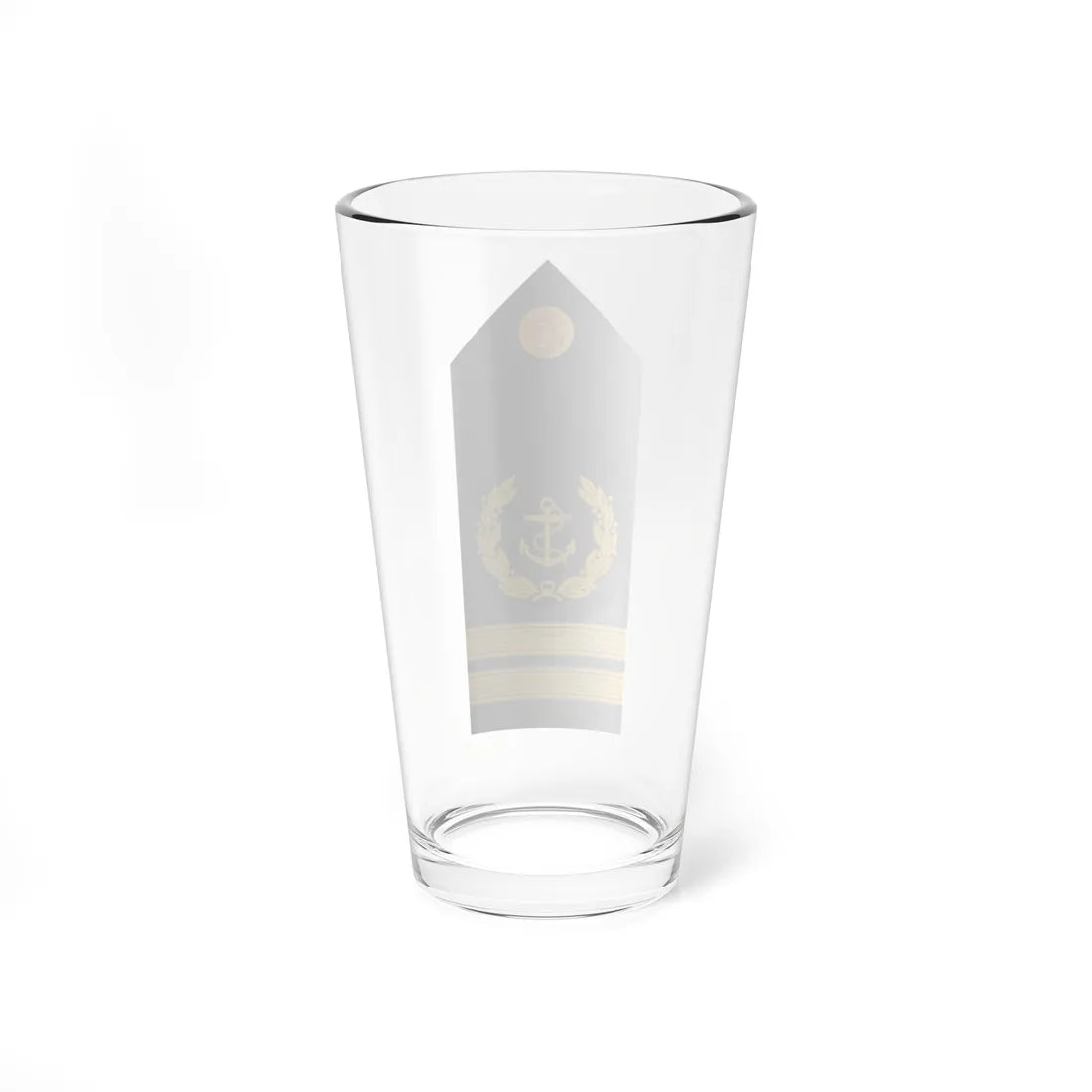 India Navy OR 9 (India) (Military Rank) Pint Glass 16oz - Go Mug Yourself