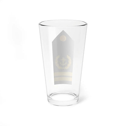 India Navy OR 9 (India) (Military Rank) Pint Glass 16oz - Go Mug Yourself