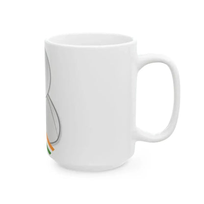 India politic personality icon (India) White Coffee Mug - Go Mug Yourself
