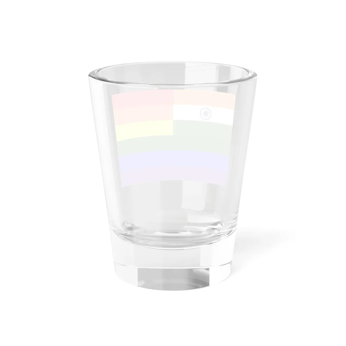 India Rainbow Flag (India) Shot Glass 1.5oz - Go Mug Yourself