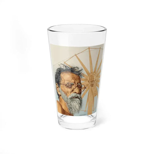 India's Vindba Bhave, Time magazine cover, May 11, 1953 - Pint Glass 16oz 16oz - Go Mug Yourself