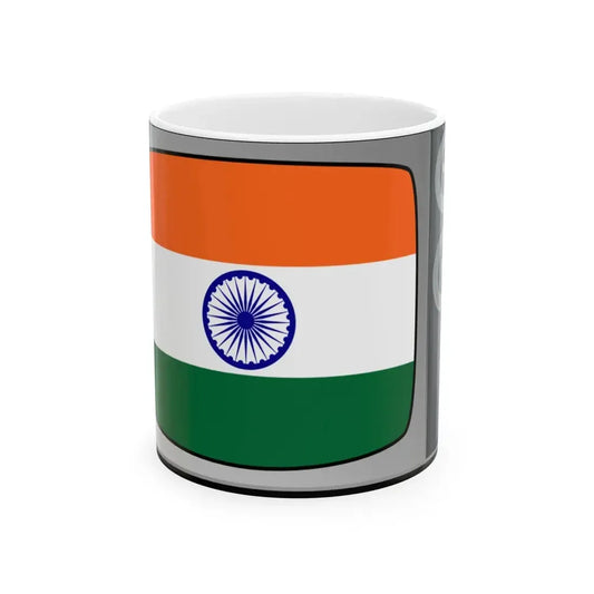 India Television icon (India) White Coffee Mug 11oz - Go Mug Yourself