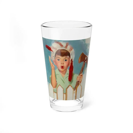 Indian Chief - Pint Glass 16oz 16oz - Go Mug Yourself
