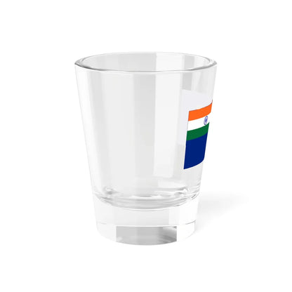 Indian Coast Guard flag (India) Shot Glass 1.5oz - Go Mug Yourself