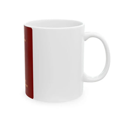 Indian Diplomatic Passport - White Coffee Mug - Go Mug Yourself