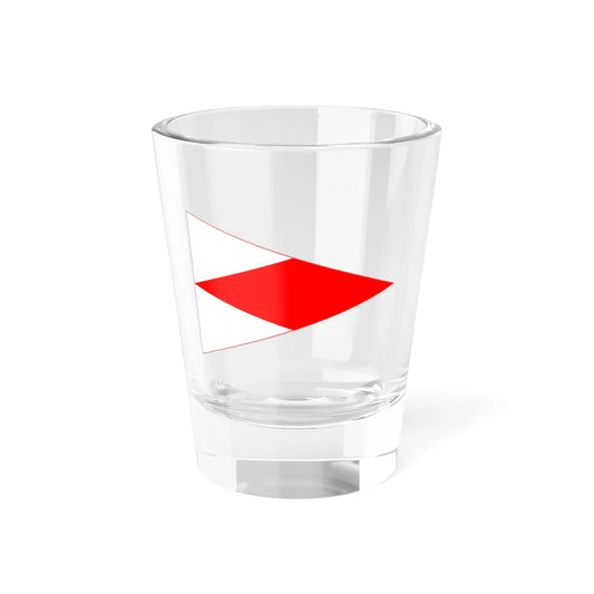 Indian Harbor Yacht Club Burgee (United States) Shot Glass 1.5oz 1.5oz - Go Mug Yourself