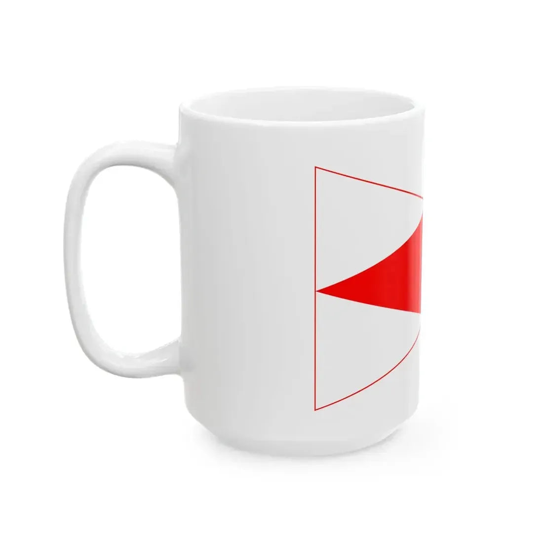 Indian Harbor Yacht Club Burgee (United States) White Coffee Mug - Go Mug Yourself