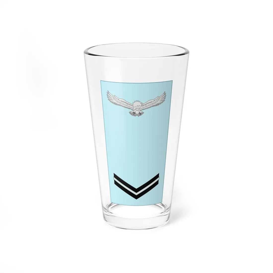 Indian IAF OR 4 (India) (Military Rank) Pint Glass 16oz 16oz - Go Mug Yourself