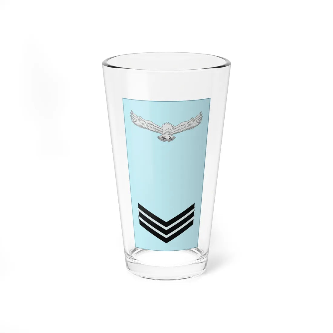 Indian IAF OR 6 (India) (Military Rank) Pint Glass 16oz 16oz - Go Mug Yourself