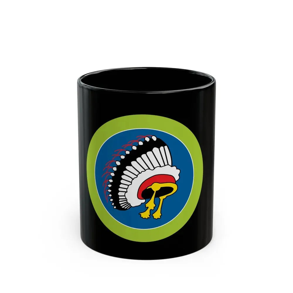 Indian Lore (Boy Scout Merit Badge) Black Coffee Mug 11oz - Go Mug Yourself