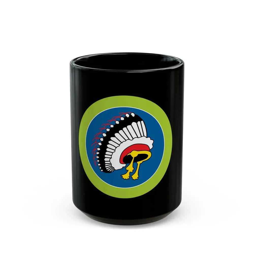Indian Lore (Boy Scout Merit Badge) Black Coffee Mug 15oz - Go Mug Yourself