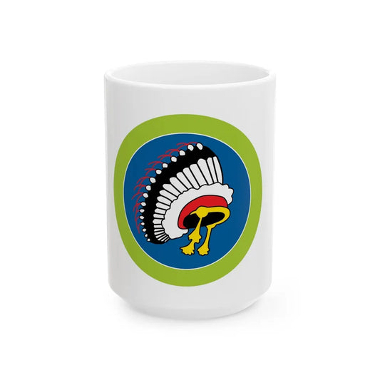 Indian Lore (Boy Scout Merit Badge) White Coffee Mug-15oz-Go Mug Yourself